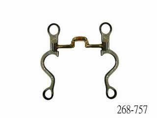 ANT BRN HORSESHOE LOW ARTICULATED CORRECTION BIT