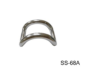 SS CURVED RECTANGULAR RING